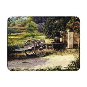  Old Cart, Vichy, France, 1998 (oil on   iPad Cover 