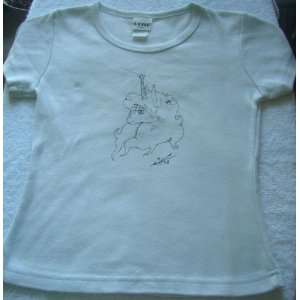   FANTASY ART T. SHIRT 1998 WOMENS/TEENS SIZE MED 