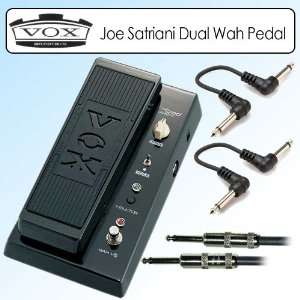  Vox Joe Satriani Big Bad Wah Dual Wah Pedal Outfit 