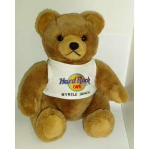 Hard Rock Cafe Stuffed Animal Bear with T Shirt   Myrtle Beach 1999