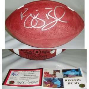 Reggie Bush Signed Wilson NCAA Game Ball Sports 