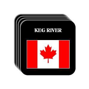  Canada   KEG RIVER Set of 4 Mini Mousepad Coasters 