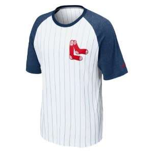   Sox Nike White Cooperstown Dugout Raglan T Shirt