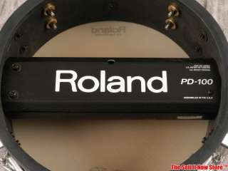 Roland V Drums PD100 PD 100 Pad 10” Mesh Electronic Tom Snare Drum 