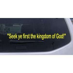  Kingdom of God Christian Car Window Wall Laptop Decal Sticker 