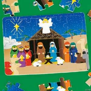  Nativity Puzzle Christmas Christian Foam 15 Pieces Toys & Games