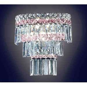 Sofia Crystal Wall Sconce in Chrome Finish 