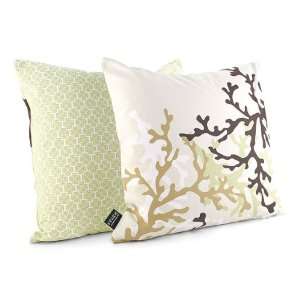  Inhabit Coral in Moss Pillow