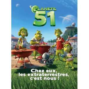  Planet 51 (2009) 27 x 40 Movie Poster French Style A