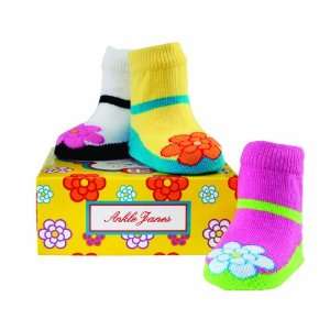  Elegant Baby Organic 3 pair Sock Set   Ankle Janes Baby