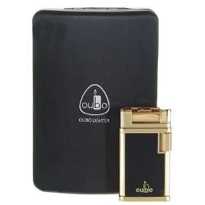  Chromed Stylish Oubo Butane Lighter with Protective Hard 