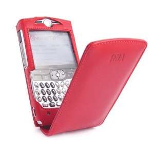  Sena Cases 2404061 Red Leather Motorola Q Magnetic Flipper 