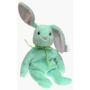  Hippity the Green Bunny Rabbit   MWMT Ty Beanie Babies 