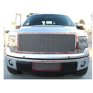  FORD F 150 FX4 STX XL XLT MDLS STAINLESS STEEL MESH GRILL 