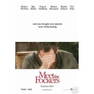  Meet The Fockers Original 27x40 Single Sided Movie Poster 