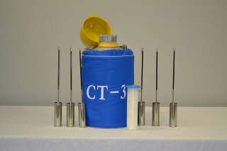 CT 3 CTCryogenics Liquid Nitrogen LN2 Semen Tank  