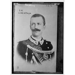  King of Italy,in uniform,Alterocca,Terni / Alterocca