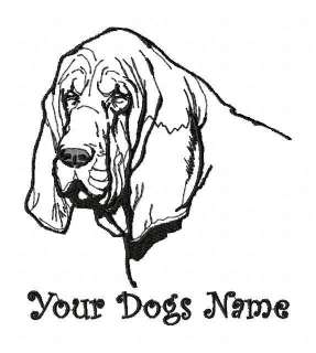 Custom Personalized BLOODHOUND Dog Breed T Shirt  