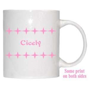  Personalized Name Gift   Cicely Mug 