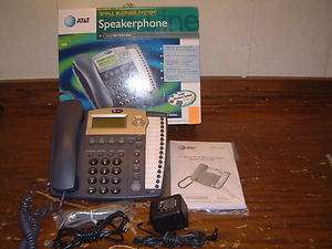 AT&T 945 Small Business System Speakerphone 4 Line Phone Telephone 