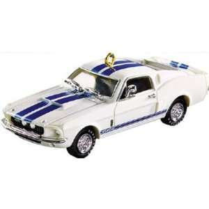  Carlton Cards White 1967 Shelby GT350 Classic Muscle Car 
