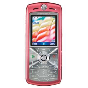 Motorola L7 Unlocked GSM PINK SLVR AT&T T Mobile PHONE  