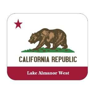   Flag   Lake Almanor West, California (CA) Mouse Pad 