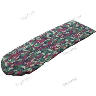 Moistureproof Camouflage Sleeping Bag f Outdoor Camping Tool HUI 50371 