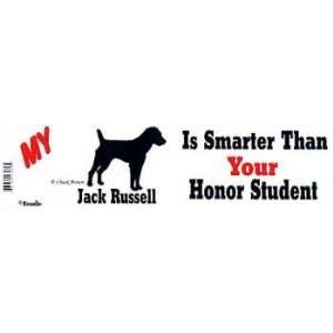  Smarter Jack Russell Sticker 