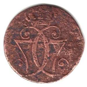  1771 Denmark 1 Skilling Coin KM#616 