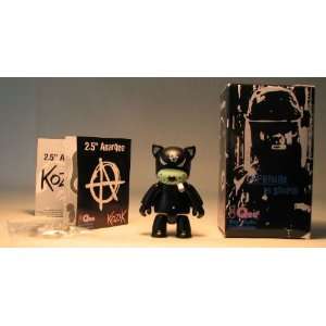  Kozik 2.5 inch AnarQee Cat (black) Toys & Games