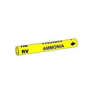  AMMONIA RV   IIAR Snap Tite Pipe Markers   IIAR ST OD 2 1 