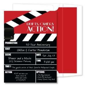   Collections   Invitations (Movie Clapper)