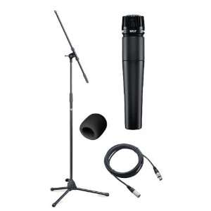  Shure SM57 Mic. with Mic Stand and XLR Cable Musical 