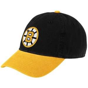   Reebok Boston Bruins Black Vintage Logo Slouch Hat
