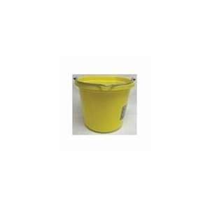    Fortex Flat Back Bucket 20 Qt Yellow