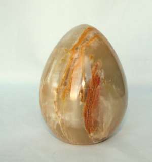HAND CARVED IN PAKISTAN GENUINE ONYX MARBLE EGG NEW  