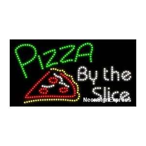  Pizza by the Slice LED Sign 