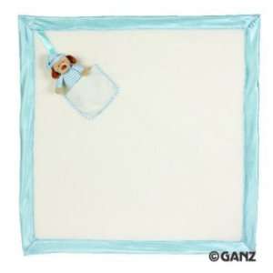  Sleepytime Puppy Baby Blue Blankie with Removable Toy 