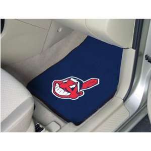 Cleveland Indians MLB Car Floor Mats (2 Front) Automotive