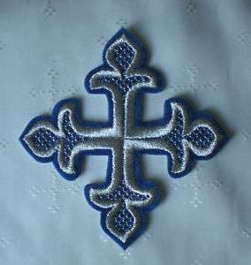Church Liturgical Cross embroidered 4 1/2 (11,5cm)  