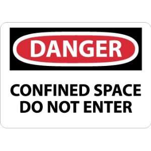  SIGNS CONFINED SPACE DO NOT ENTER