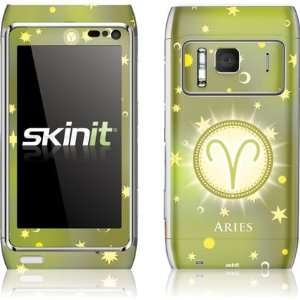  Skinit Aries   Cosmos Green Vinyl Skin for Nokia N8 Electronics