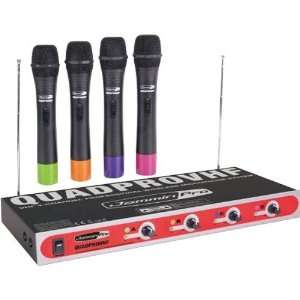  JAMMINPRO 4 WIRELESS MIC SYSTEM VHF Electronics