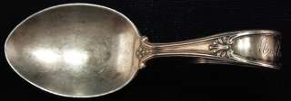 Simpson, Hall, Miller & Co Sterling Silver Baby Spoon  