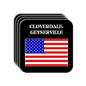  US Flag   Cloverdale Geyserville, California (CA) Set of 