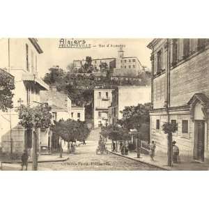   Vintage Postcard Rue dAusterlitz   Philippeville (Skikda) Algeria