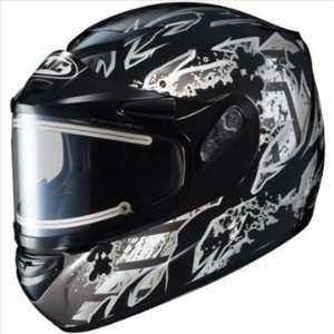 HJC CS R2 Skarr Snow Helmet With Electric Shield MC 5 Black Medium M 