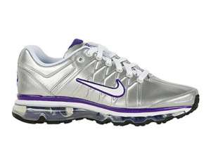 Nike Air Max 2009 Leather Silv Womens Shoes 401008 005  