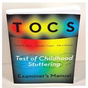    Pro Ed Test of Childhood Stuttering (TOCS)